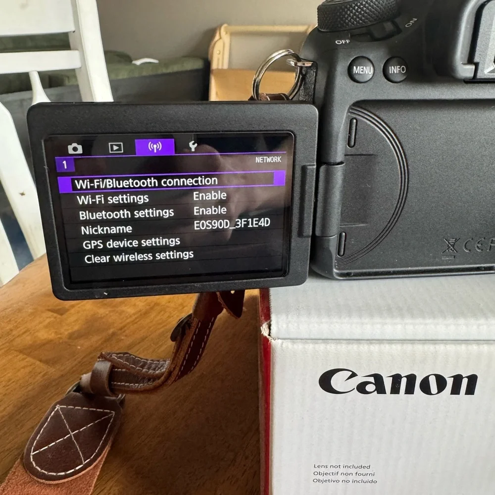 Canon EOS 90D Black DSLR Camera